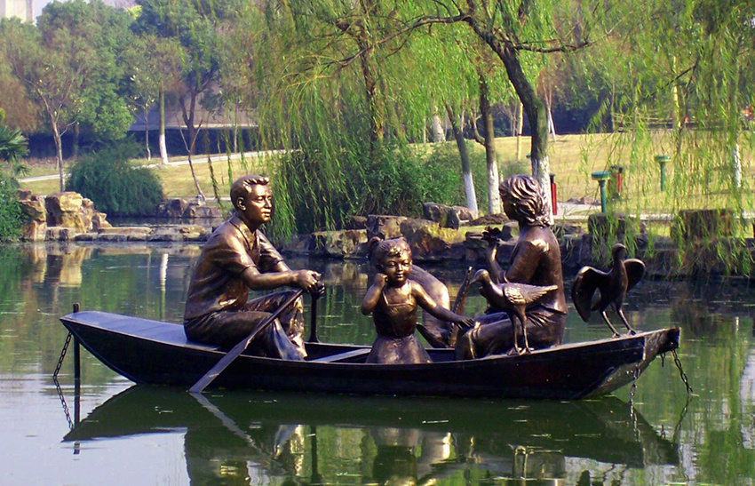上(shàng)海(hǎi)松江泗泾人(rén)口文(wén)化(huà)公園系列雕塑