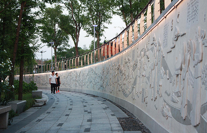 浮雕作(zuò)品 - 金(jīn)華百位名人(rén)園