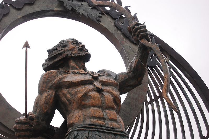 浮雕作(zuò)品 - 青州市(shì)東(dōng)夷文(wén)化(huà)園《東(dōng)夷·源》