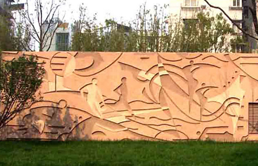 浮雕作(zuò)品 - 上(shàng)海(hǎi)世茂濱江花(huā)園