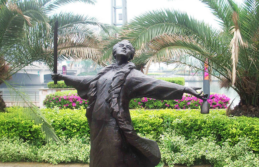 紹興市(shì)曆史名人(rén)雕塑組群